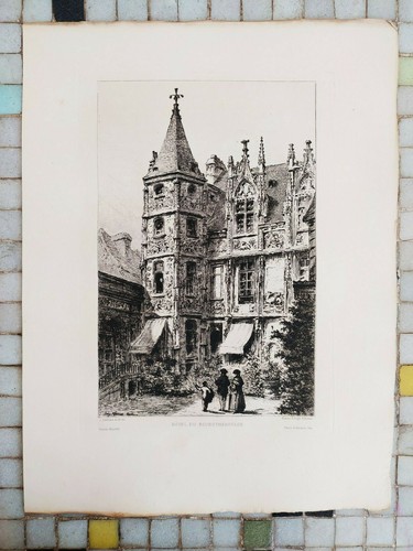 Rouen illustré augé - illustré, jules