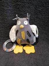 doudou peluche d'éveil hibou