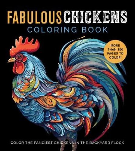 Fabulous chickens coloring - chickens,