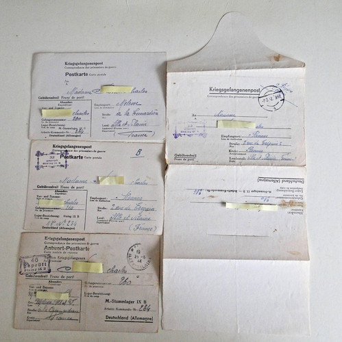 Lot documents lettres - lot,