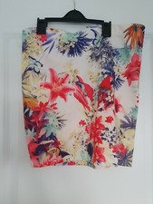 Mini jupe fleurie - , lumineuse