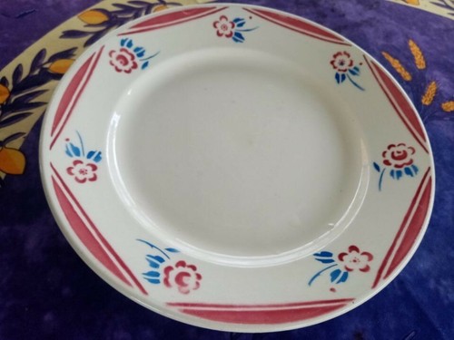 Assiette plate faience - assiette, kg