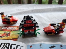 Lego Ninjago Lot Of Three Red