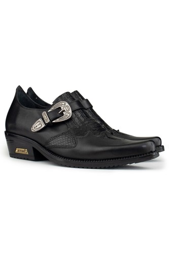 Homme cuir noir gothique - homme,