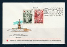 CFA  Réunion  enveloppe   la paire  croix rouge  974  Saint Pierre 1970