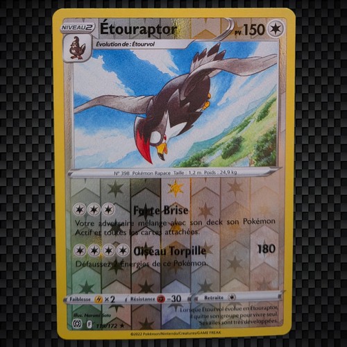 Cartes pokémon étouraptor - cartes,