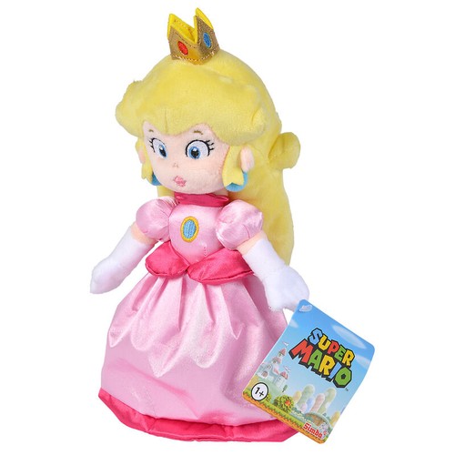 Peluche super mario bros peach - peluche,