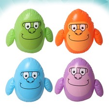  Gobelet gonflable en forme d'orang-outan pour bébé, 4 pièces, jouet créatif