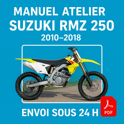 Manuel atelier suzuki rmz - manuel,