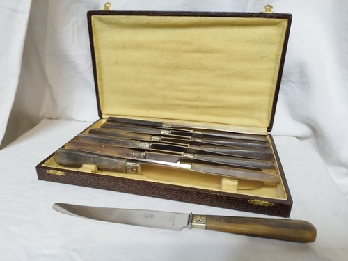 Coffret couteaux anciens - couteaux,