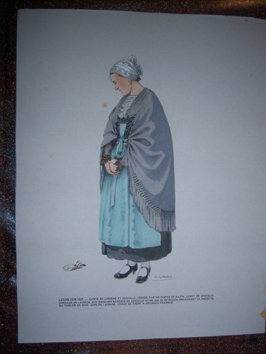 Bretagne costume breton - bretagne, le
