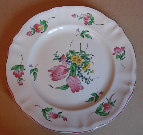 Plat rond faience de - rond,