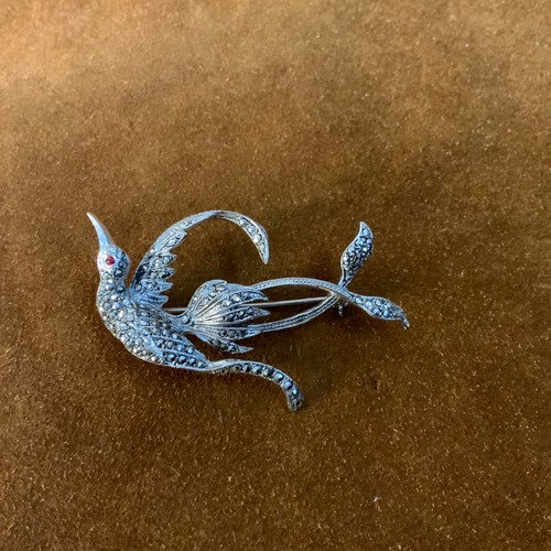 Belle broche art déco argent - belle,