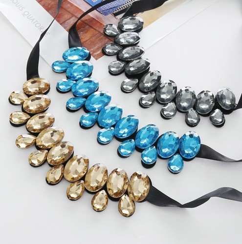 Collier cristal perles - collier,