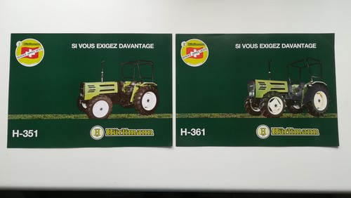 Lot prospectus tracteurs - lot,