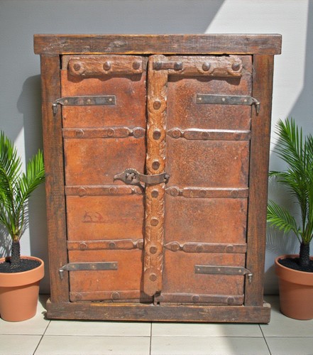 Ancien bois mural - en,