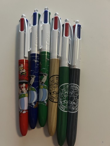 Lot stylos bic 4 couleurs - 6,