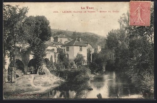 Cpa lacaze canton vabre - lacaze, de