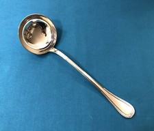 ETAT NEUF louche à potage CHRISTOFLE modèle MALMAISON métal argenté 29cm Couvert