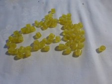 Lot grosses perles tubes - 60,