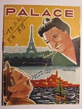 04F59 RARE ANCIEN PROGRAMME THÉÂTRE PALACE 1945 DOUCETTE