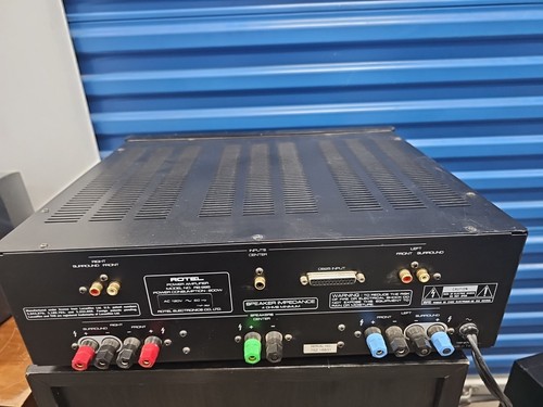 Power amplifier rotel model - power,