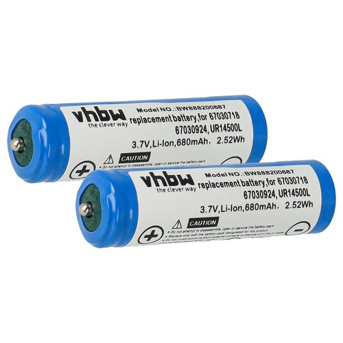 Batterie pour braun - 2x,