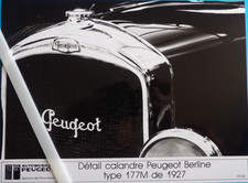 Photo presse PEUGEOT détail calandre berline type 177M de 1927