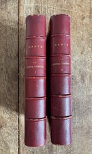 DANTE La DIVINE COMÉDIE Trad Francisque Reynard LEMERRE E.O 1877 RELIURE À COINS