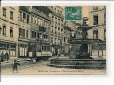 BESANçON : Fontaine de la Place Bacchus à Battant - très bon état