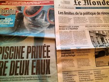 LIBERATION + LE MONDE 9 août 2023 TREVALLON Eloi DÜRRBACH, LVMH Etat dans l'Etat