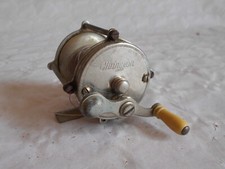 Ancien moulinet pêche à la mouche champion de France années 40 état de marche tambour 4,5 cms