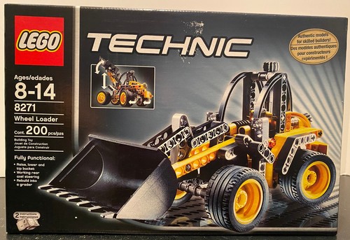Lego technic wheel loader - technic, 8271
