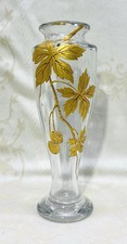 BACCARAT ENAMELLED GOLD