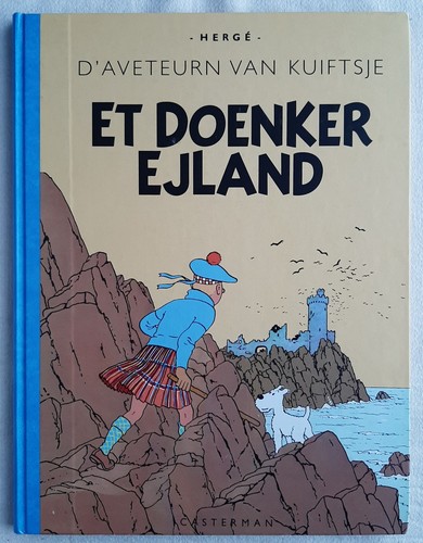Tintin ile noire tirage - tirage, luxe