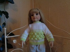 vêtement ,pull poupée 50 cm