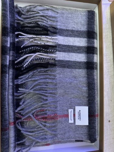 écharpe burberry grise 100 - Écharpe,