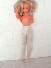 Collant vêtement compatible  poupée Cathy  Bella, gégé dolly  collant bianc