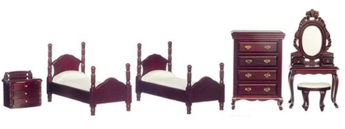 Mobilier chambre acajou - mobilier,