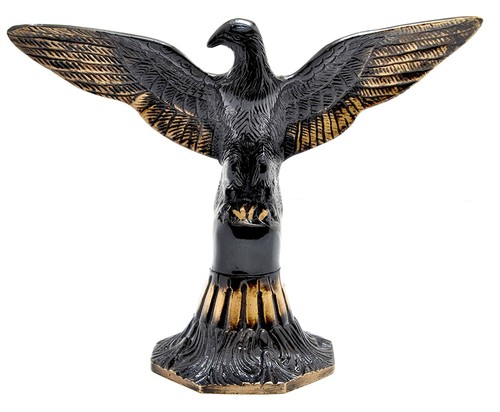 Ouvert ailes aigle laiton - ouvert,