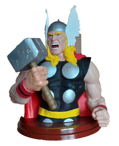 Buste figurine tirelire marvel - figurine,