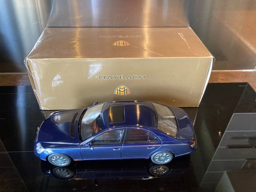 Maybach blue 18 autoart - maybach,