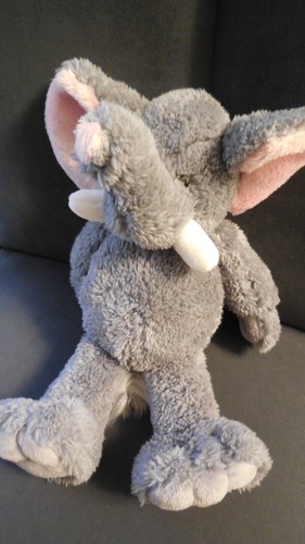 Doudou peluche éléphant gris - doudou,