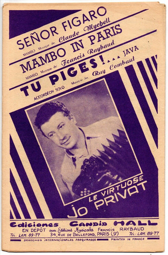 Partition 1950 orchestre - partition, v.