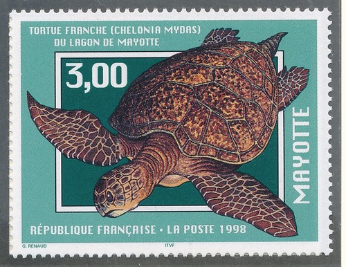 Timbre mayotte neuf sans - 52**,