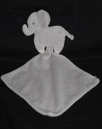 Doudou plat elephant - plat,