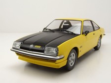 Opel Manta B GT/E 1975 Jaune Noir Modèle Réduit 1:18 MCG