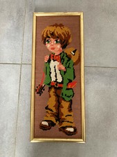 CADRE CANEVAS POULBOT VINTAGE KITCH SEVENTIES A26