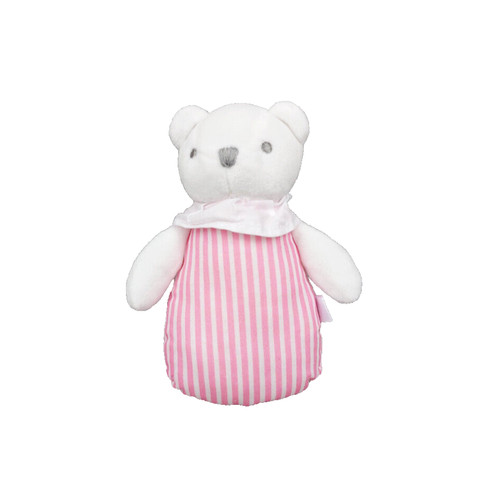 Doudou mini peluche ours blanc