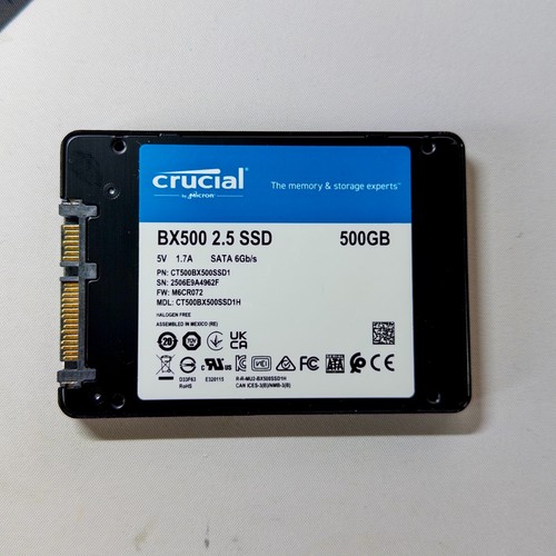 Crucial bx500 500go ssd sata - crucial,